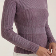 Blusa de Manga Larga Rizada Samantha