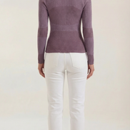 Blusa de Manga Larga Rizada Samantha