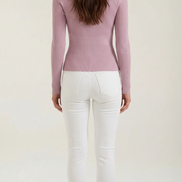 Blusa de Manga Larga Rizada Samantha