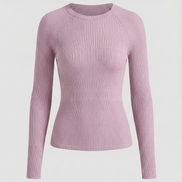 Blusa de Manga Larga Rizada Samantha