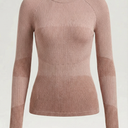 Blusa de Manga Larga Rizada Samantha