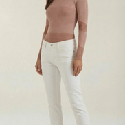 Blusa de Manga Larga Rizada Samantha