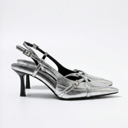 Zapatos de tacón Samantha con tira trasera y hebilla