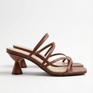 Sandalias de tiras Stephanie con tacón alto