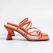Sandalias de tiras Stephanie con tacón alto