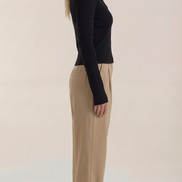 Suéter de punto 'Sara' con cuello elegante