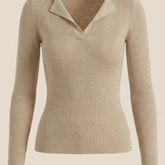 Suéter de punto 'Sara' con cuello elegante