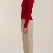Suéter de punto 'Sara' con cuello elegante