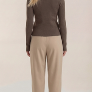 Suéter de punto 'Sara' con cuello elegante