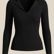Suéter de punto 'Sara' con cuello elegante