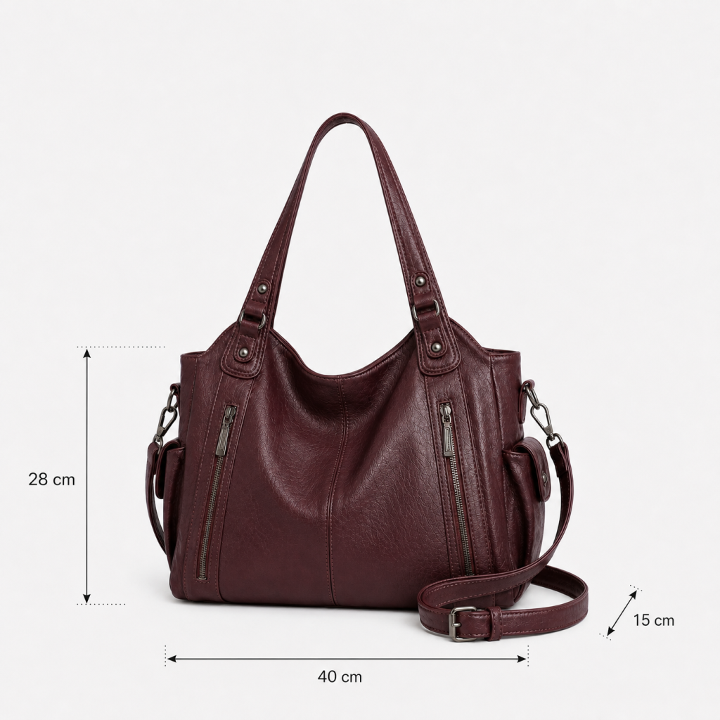 Bolso bandolera burdeos — Julie