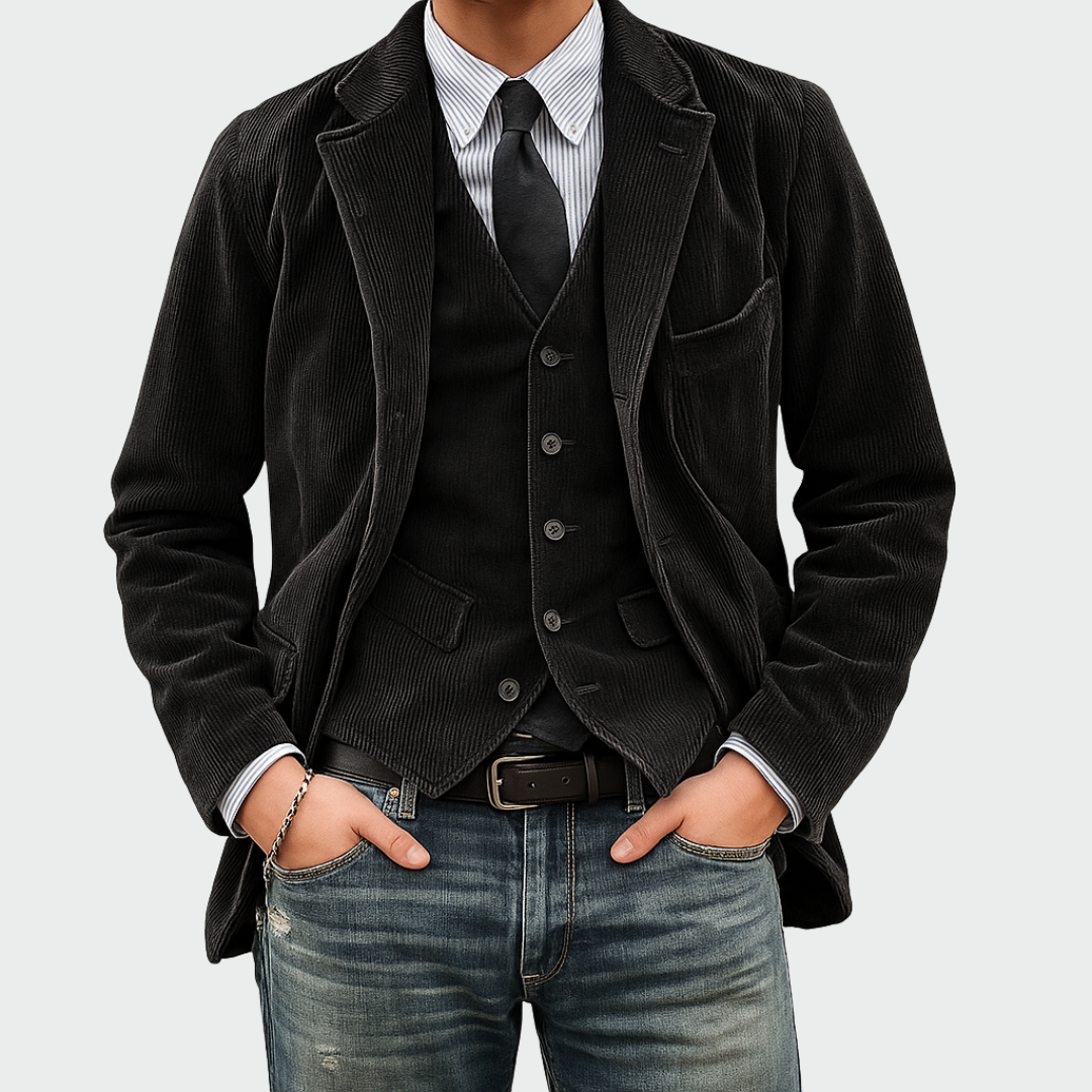 Matteo | Conjunto elegante de chaqueta y chaleco
