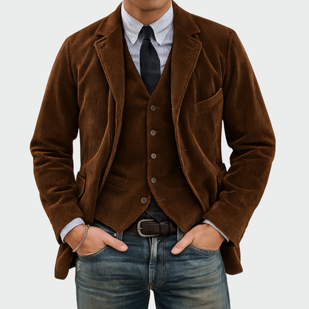 Matteo | Conjunto elegante de chaqueta y chaleco