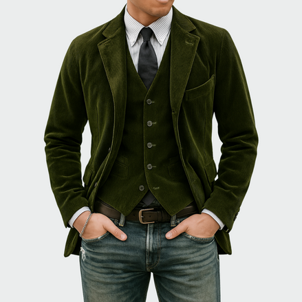Matteo | Conjunto elegante de chaqueta y chaleco