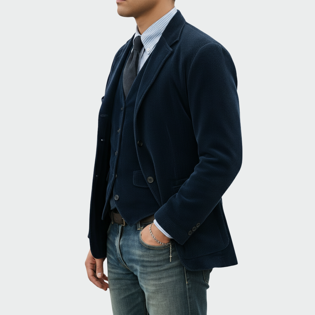 Matteo | Conjunto elegante de chaqueta y chaleco