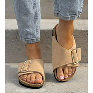 Sandalias LOSATO Miami Beige en Piel Natural